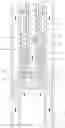 Fig. 01 - Pneumatic-hydraulic control valve