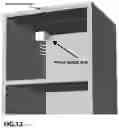 Fig. 13 - Cabinet Lighting
