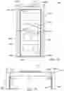 Fig. 24 - Lighted door jamb for an access door