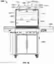 Fig. 31 - Handle-integrated cooking surface lighting for lids of grills