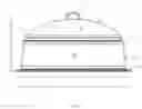 Fig. 03 - Stowable fire pit screen
