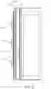 Fig. 10 - Staged access door for a home appliance