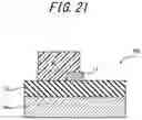 Fig. 21 - Optical waveguide and optical concentration measuring apparatus wherein evanescent wave interacts with gas or liquid through the protection film of the waveguide