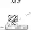Fig. 25 - Optical waveguide and optical concentration measuring apparatus wherein evanescent wave interacts with gas or liquid through the protection film of the waveguide