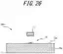 Fig. 26 - Optical waveguide and optical concentration measuring apparatus wherein evanescent wave interacts with gas or liquid through the protection film of the waveguide