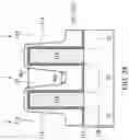 Fig. 22 - Method of gap filling using conformal deposition-annealing-etching cycle for reducing seam void and bending
