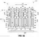 Fig. 20 - Array of memory cells, methods used in forming an array of memory cells, methods used in forming an array of vertical transistors, and methods used in forming an array of capacitors