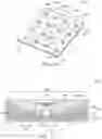 Fig. 11 - Light-emitting device and planar light source that utilizes multiple wavelength conversion layers