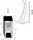 Fig. 03 - Integrated circuit including a dielectric waveguide with a cavity therein surrounded by a conductive coating forming a wall for the cavity