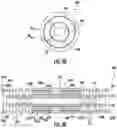 Fig. 10 - Compressible electrical assemblies with divaricated-cut sections