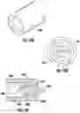 Fig. 23 - Compressible electrical assemblies with divaricated-cut sections
