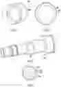 Fig. 11 - Ganged coaxial connector assembly with removable connector-cable configuration