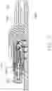 Fig. 28 - Electrical connector assembly including a rear insulative body having upper and lower wire receiving slots and a pair of metallic shields having engagement tabs