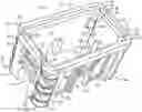 Fig. 01 - Foldable and/or collapsible plastic/composite utility enclosure