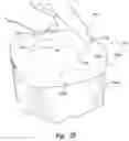 Fig. 12 - Wireless transmission to satellites for multichannel audio system