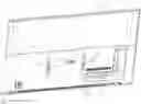 Fig. 01 - Display screen stand and mount system
