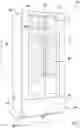 Fig. 02 - Indoor garden center with a drive assembly utilizing positional feedback