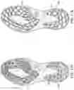 Fig. 17 - Golf shoes having multi-surface traction outsoles