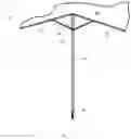 Fig. 02 - Self-adjusting sun shade assembly