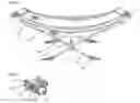 Fig. 06 - Portable self-standing hammock frame with shortened hammock and method for suspending shortened hammock on a frame