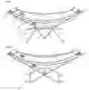 Fig. 07 - Portable self-standing hammock frame with shortened hammock and method for suspending shortened hammock on a frame