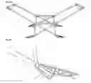 Fig. 09 - Portable self-standing hammock frame with shortened hammock and method for suspending shortened hammock on a frame