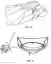 Fig. 12 - Portable self-standing hammock frame with shortened hammock and method for suspending shortened hammock on a frame