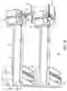Fig. 10 - Air curtain guides for refrigerators