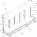 Fig. 01 - Display case with insulated foam paneling
