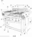 Fig. 03 - Adjustable grate assembly for a wood burning grill