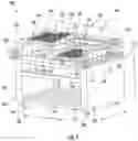 Fig. 04 - Adjustable grate assembly for a wood burning grill