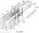 Fig. 41 - Staple cartridge having staple cavities extending at a transverse angle relative to a longitudinal cartridge axis