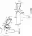Fig. 09 - Surgical saw with sensing technology for determining cut through of bone and depth of the saw blade during surgery