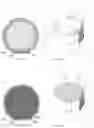 Fig. 04 - Lasik flap cutting patterns including intrastromal pocket for bubble management