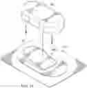 Fig. 33 - Dressing with integrated pump and releasably coupled pump actuator