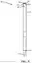 Fig. 16 - Adjustable length shaft and an adjustable mass for a golf club