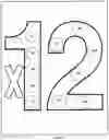 Fig. 16 - See It Say It Know It Multiplication Tables