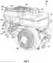 Fig. 02 - Cyclonic air filter assembly for an engine