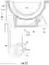 Fig. 13 - Cyclonic air filter assembly for an engine