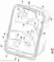 Fig. 22 - Cyclonic air filter assembly for an engine