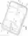 Fig. 24 - Cyclonic air filter assembly for an engine