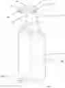 Fig. 26 - Fluid dispensing system with adapter for a table top dispenser
