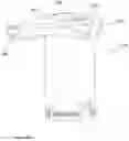 Fig. 65 - Fluid dispensing system with adapter for a table top dispenser