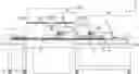 Fig. 01 - INJECTION MOLDING SYSTEM WITH CONVEYOR DEVICES TO INSERT OR EJECT MOLDS