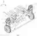 Fig. 06 - Suspension assembly, suspension damping device and six wheels bionic chassis