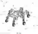 Fig. 19 - Suspension assembly, suspension damping device and six wheels bionic chassis