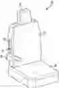 Fig. 01 - Front seat quick release armrest