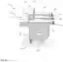 Fig. 06 - Aircraft hinge assembly