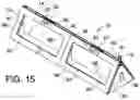Fig. 09 - Airplane tray cover multi-compartment holder system and method
