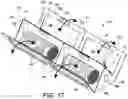 Fig. 11 - Airplane tray cover multi-compartment holder system and method
